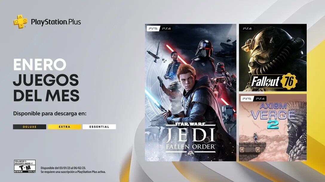 Los tres juegos gratuitos que llegan a PlayStation Plus enero 2023.