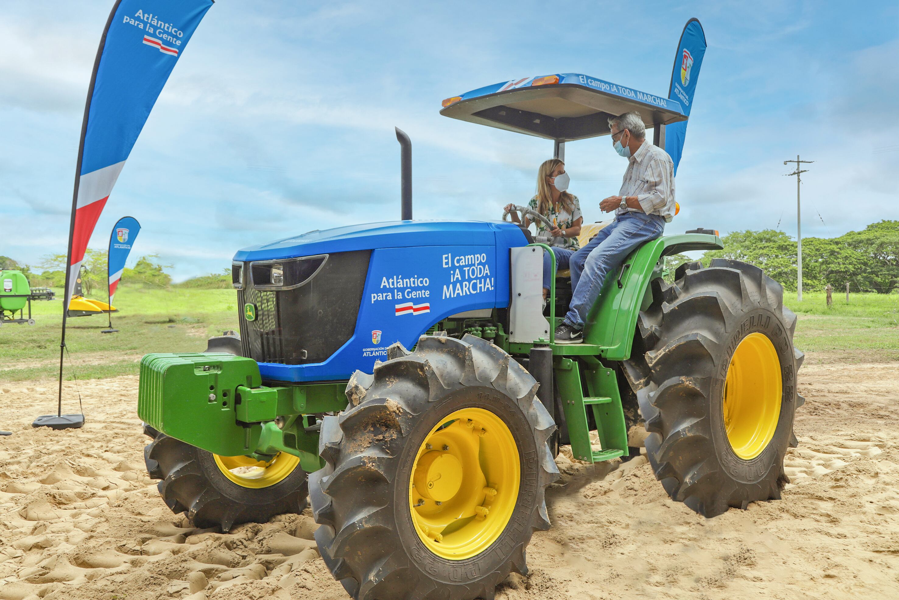 “Queremos habilitar las primeras 10.000 hectáreas de tierra con una operación eficiente donde los agricultores puedan tener agua 24/7”, asegura Elsa Noguera, gobernadora del Atlántico.