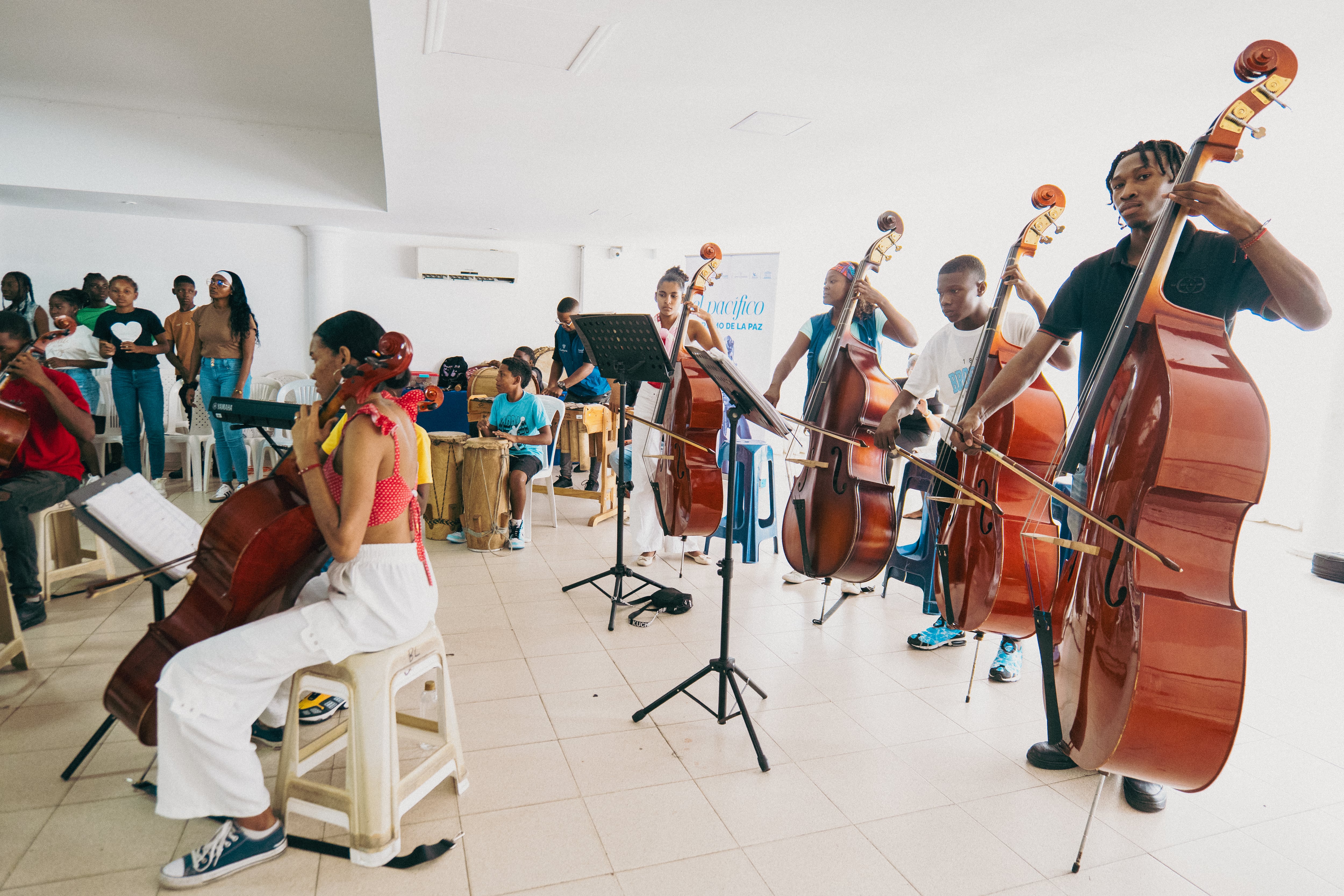 Después de más de veinte años de trayectoria, el Centro Musical Sinfónico Lleras se ha consolidado como un espacio de formación artística, protección y construcción de ciudadanía. Fundación Nacional Batuta / Juan Diego Castillo Ramírez