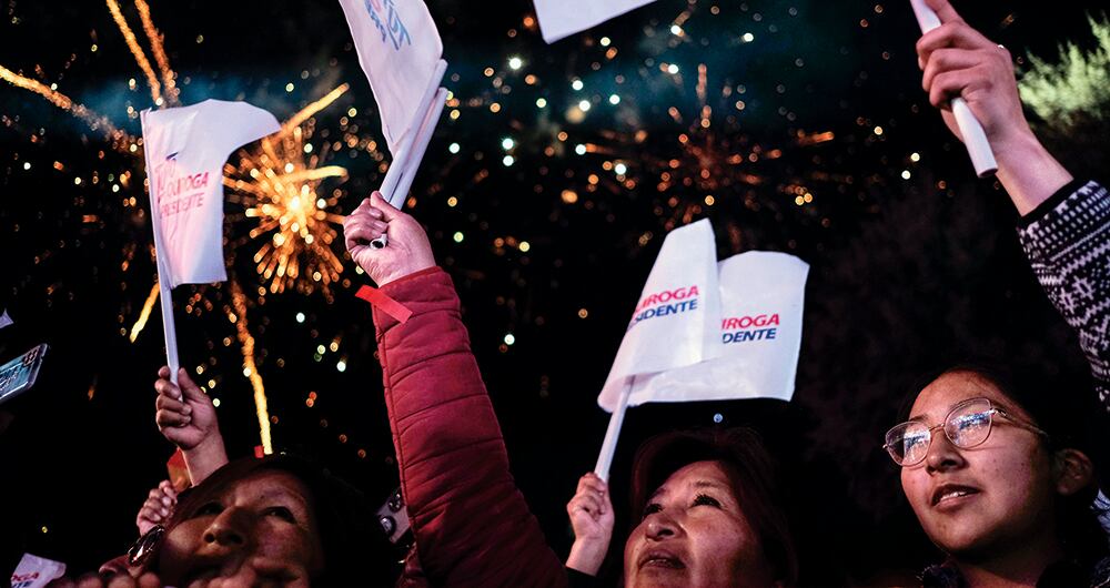 “No creo que la gente esté conscientemente diciendo que quiere un cambio ideológico” sino “que quiere estabilidad”. 