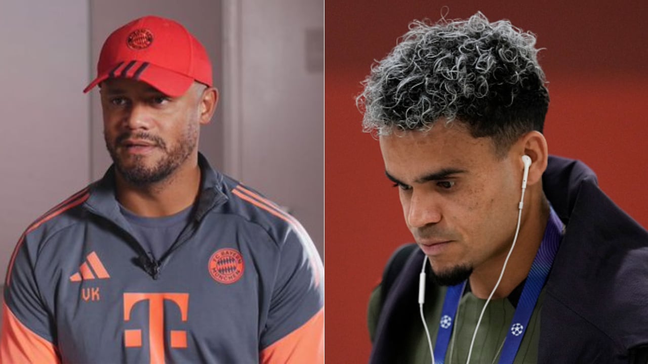 Para Kompany hay otros antes de Luis Díaz, que pueden ganar el Balón de Oro