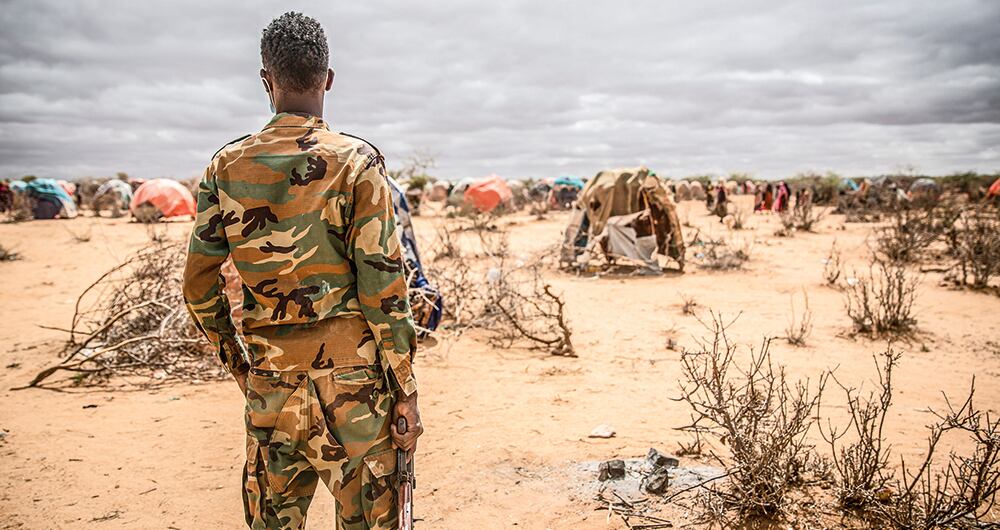 Somalia atraviesa por una de las crisis climáticas y armadas de su historia.
