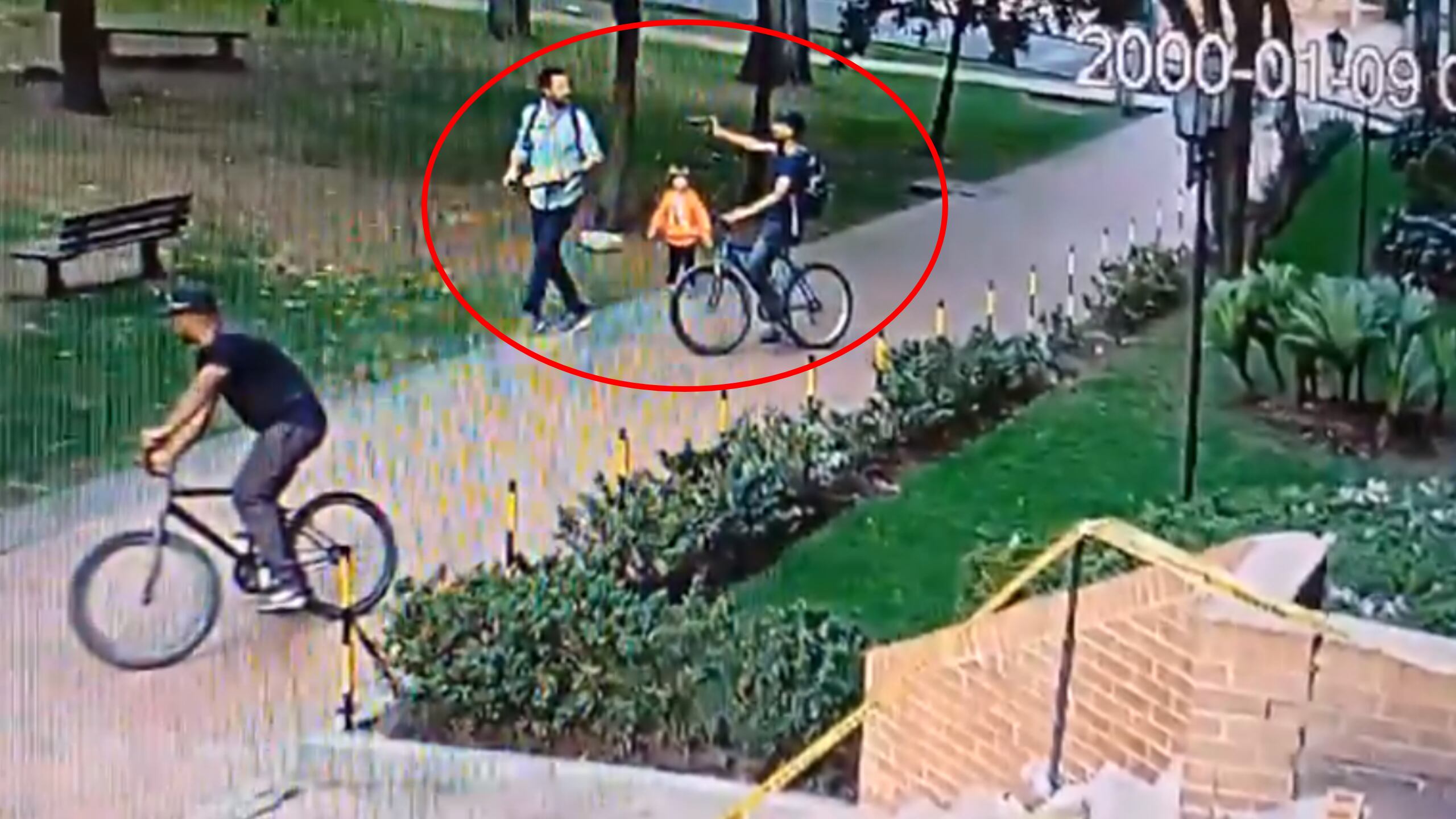 Atracan con pistola a un hombre mientras pesaba con su hijo de tres años en el norte de Bogotá