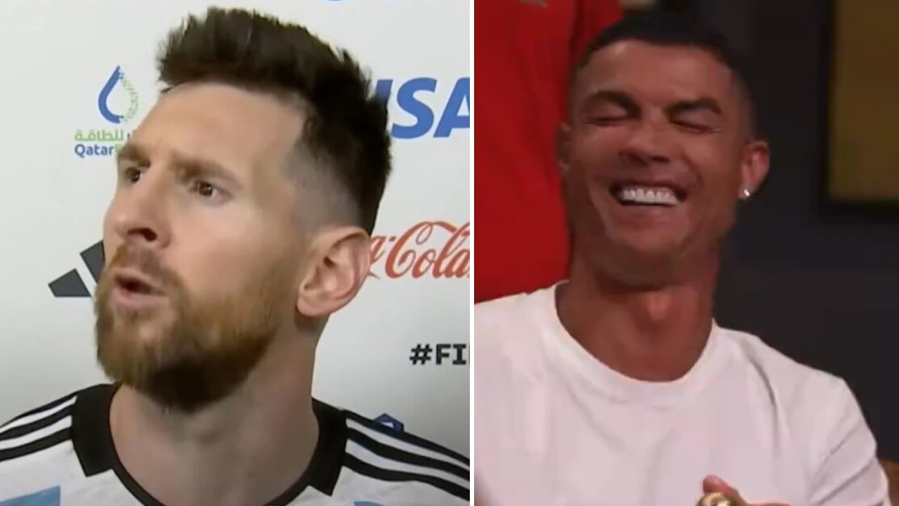 Cristiano Ronaldo usó la icónica frase de su archirrival para bromear con Georgina Rodríguez