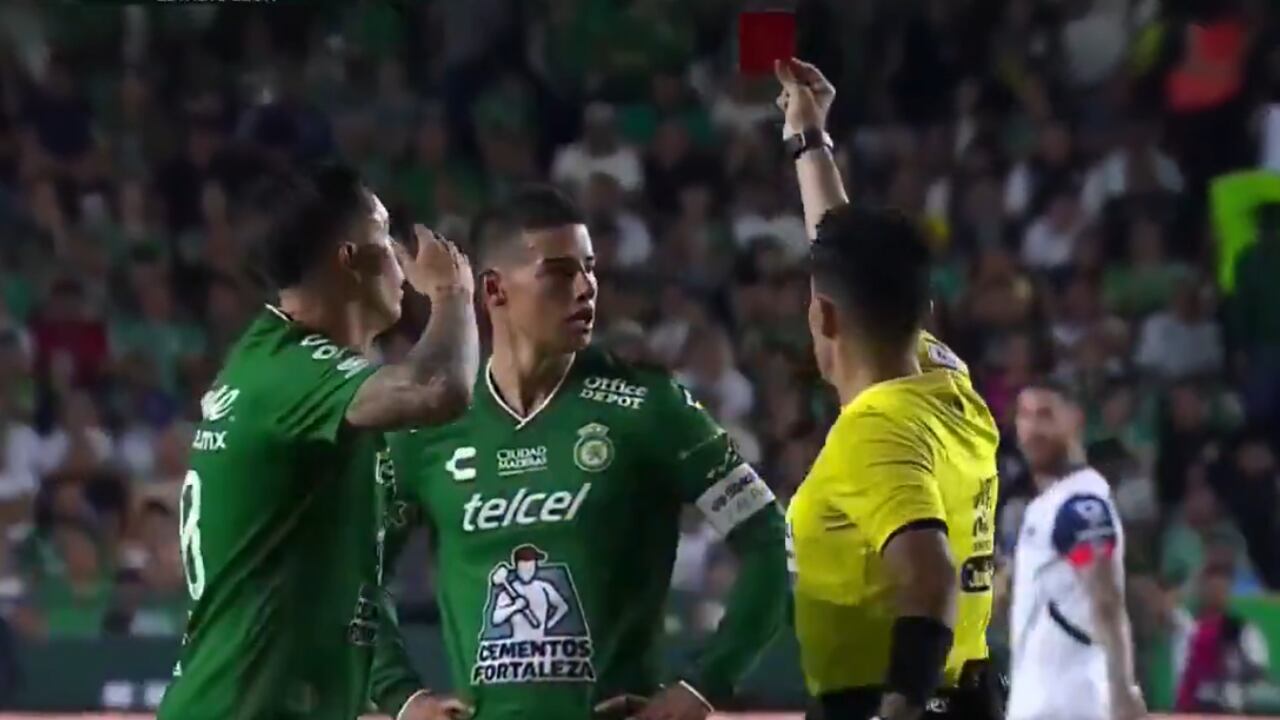 James Rodríguez se expone a más de una fecha de sanción en México