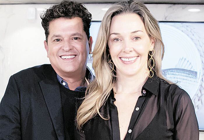 Carlos Vives y Claudia Vásquez