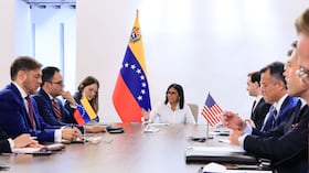 Presidenta Delcy Rodríguez dirige encuentro con delegación de alto nivel proveniente de EE.UU.