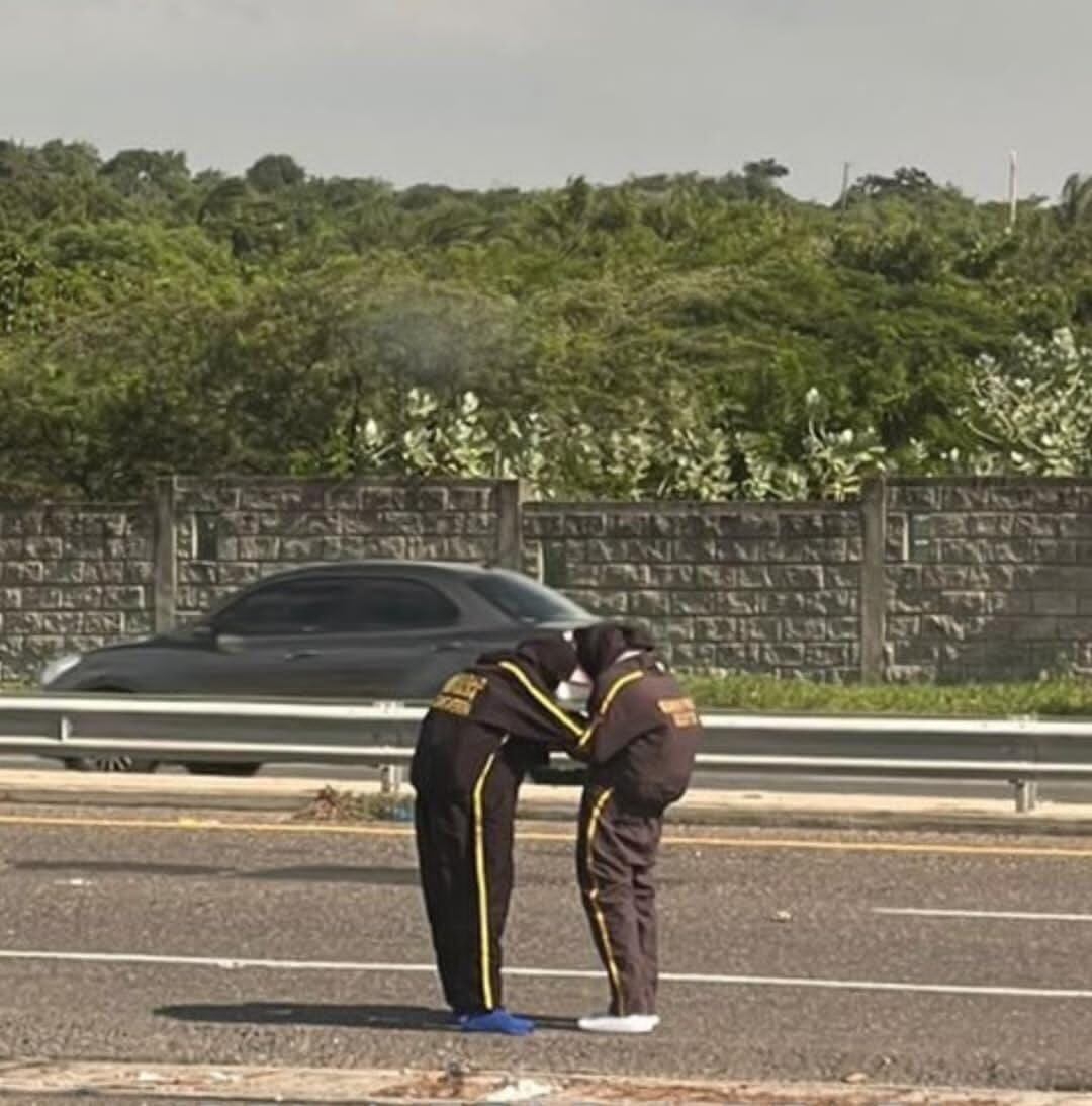 Bloqueos en las inmediaciones de la UniAtlántico.