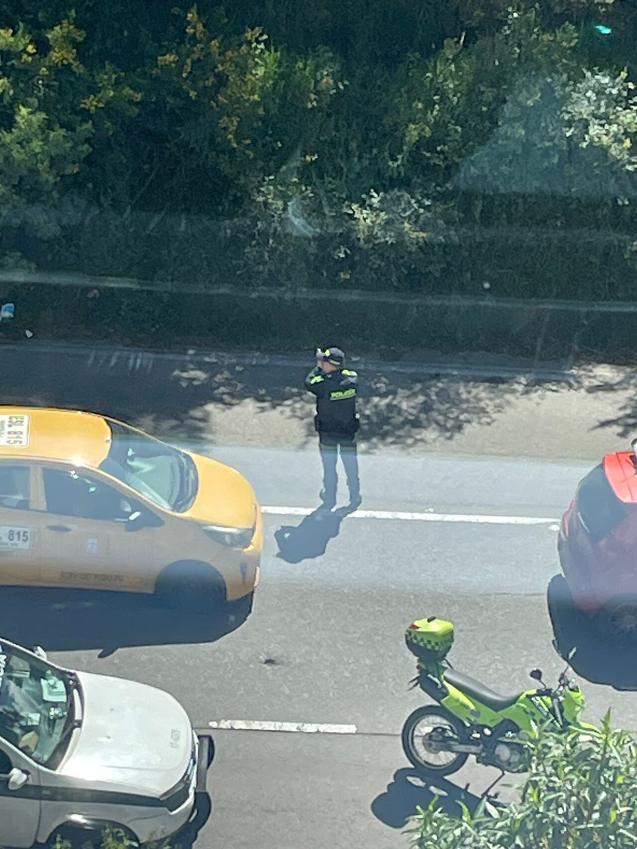 Balacera cerca al Externado.