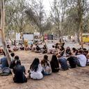 Homenajes a las víctimas en Israel del Festival Nova, donde 364 personas fueron asesinadas y 40 fueron secuestradas.