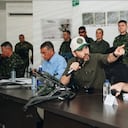 Presidente Abelardo De La Espriella en el consejo de seguridad en Cúcuta.