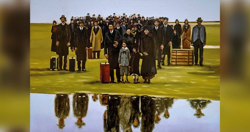 Sair García, Sin Título (Viajeros), 2025