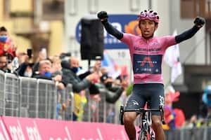 Egan Bernal en el Giro de Italia 2021