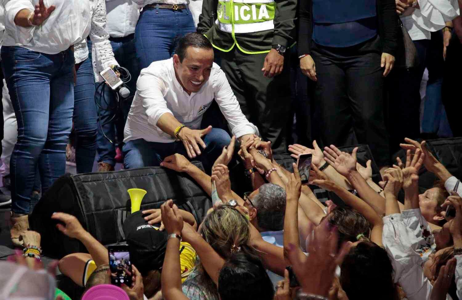 Mauricio Aguilar, nuevo gobernador de Santander. Foto: Liliana Rincón