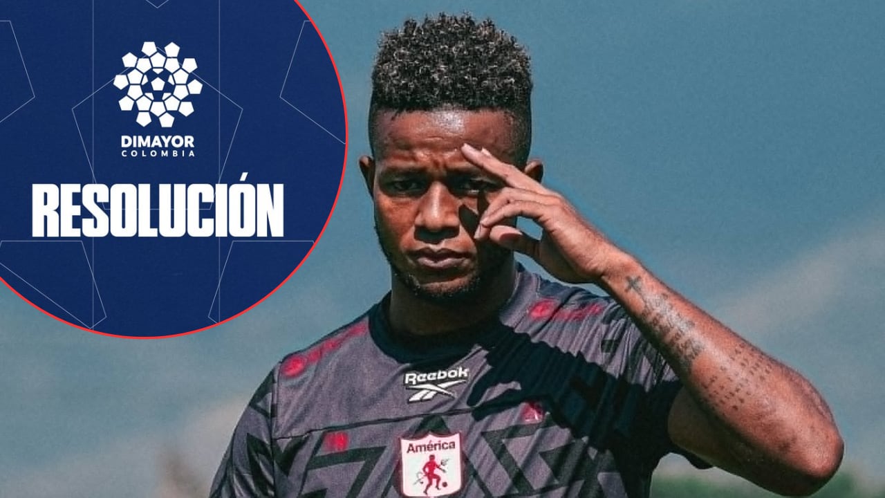 Yhorman Hurtado permanece apartado de América de Cali luego de la disposición de Dimayor