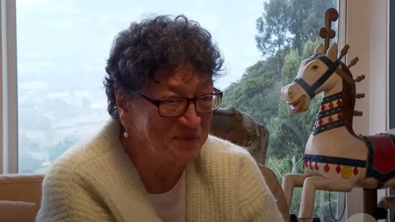 La actriz Vicky Hernández.