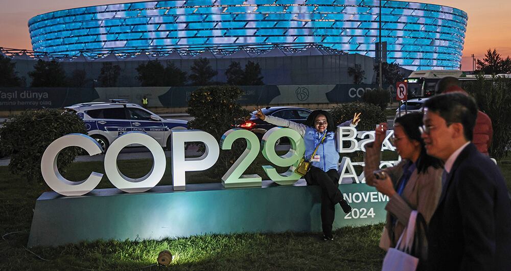 COP29 en Bakú, Azerbaiyán.