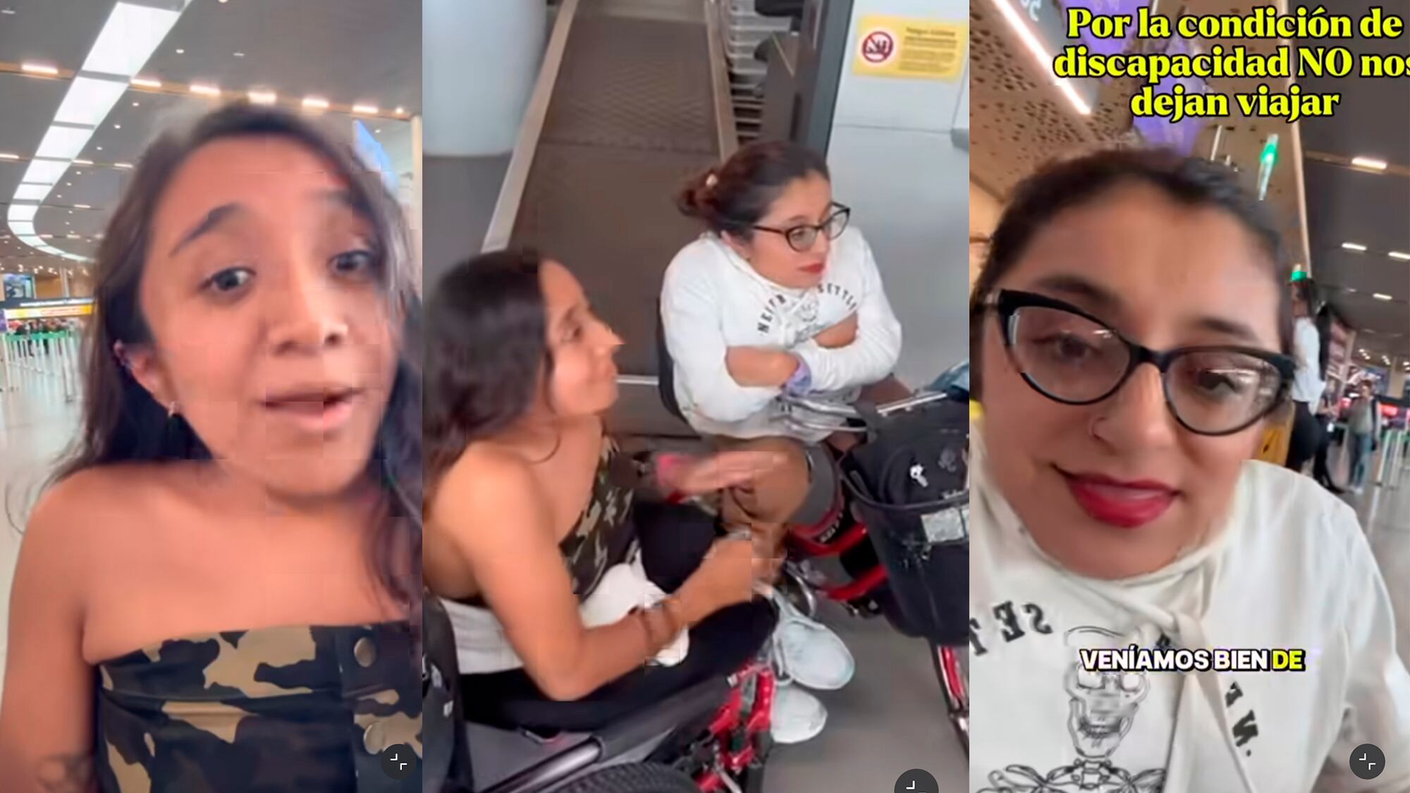 Pasajeras de baja estatura no pudieron abordar avión de Wingo