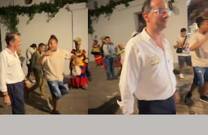 El vicepresidente José Manuel Restrepo fue sorprendido por varios raperos durante un recorrido por Cartagena. Los jóvenes improvisaron y entre sus rimas hicieron referencia al terremoto que afectó al país.