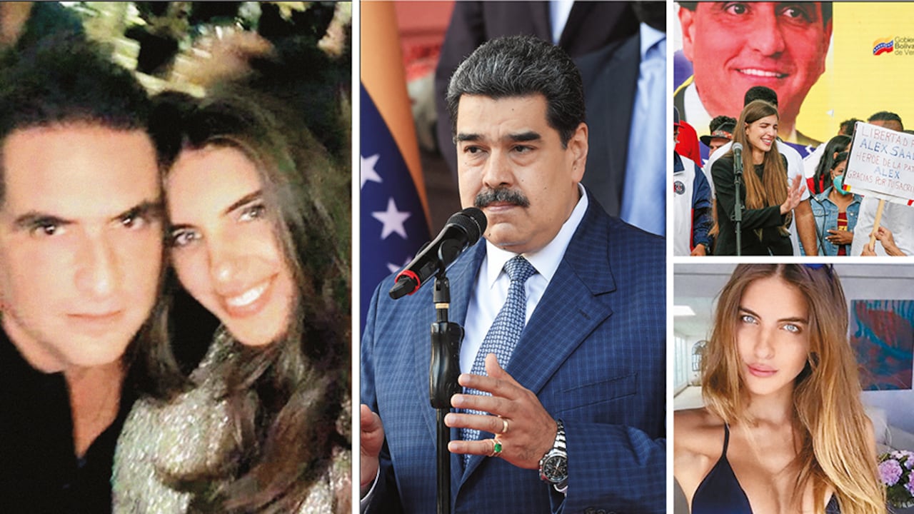 Camilla fabri está con sus niñas en Caracas. La italiana es hoy la principal vocera de las tesis de Maduro sobre Saab. “Mi esposo jamás se doblegará”, dijo.