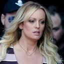 La actriz Stormy Daniels en un evento en Berlín el 11 de octubre del 2018. (Foto AP /Markus Schreiber)