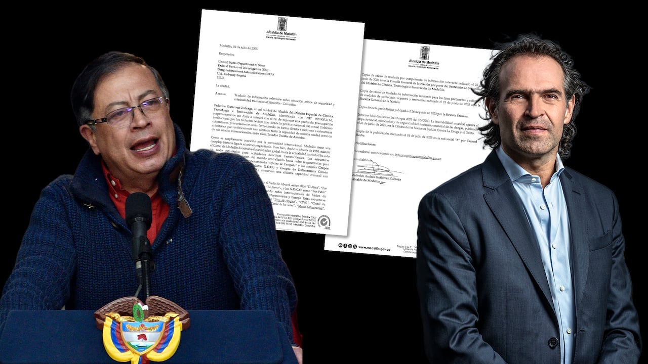 Gustavo Petro, Federico Gutiérrez documento