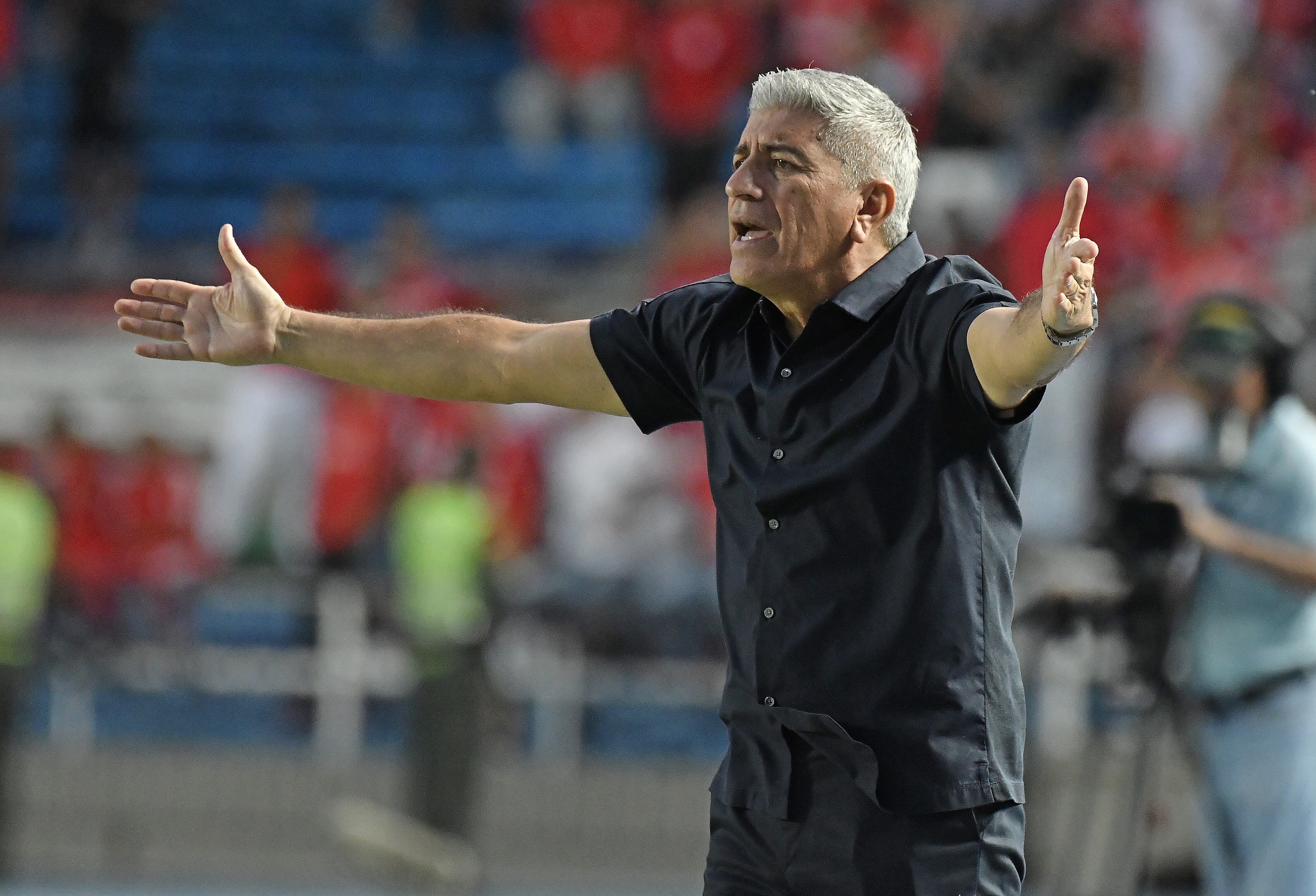 Octavio Zambrano en su paso por Medellín