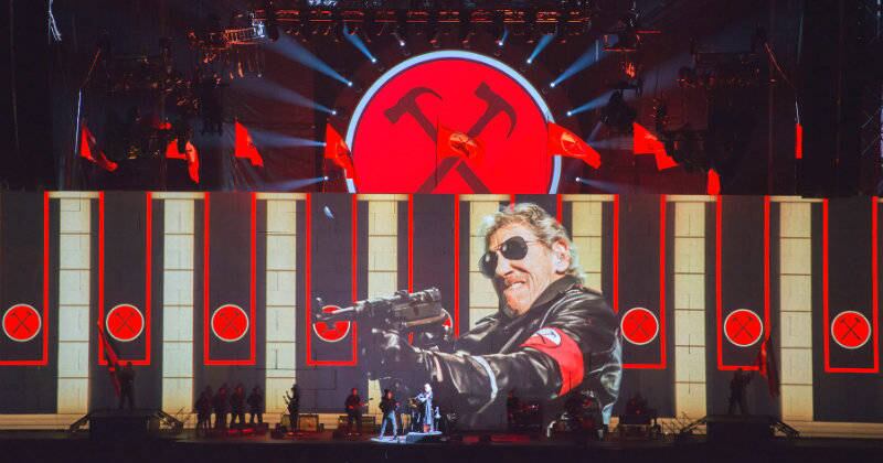 Roger Waters y su concierto 'The Wall', en 2014. De ese se acordará Martín toda su vida.
