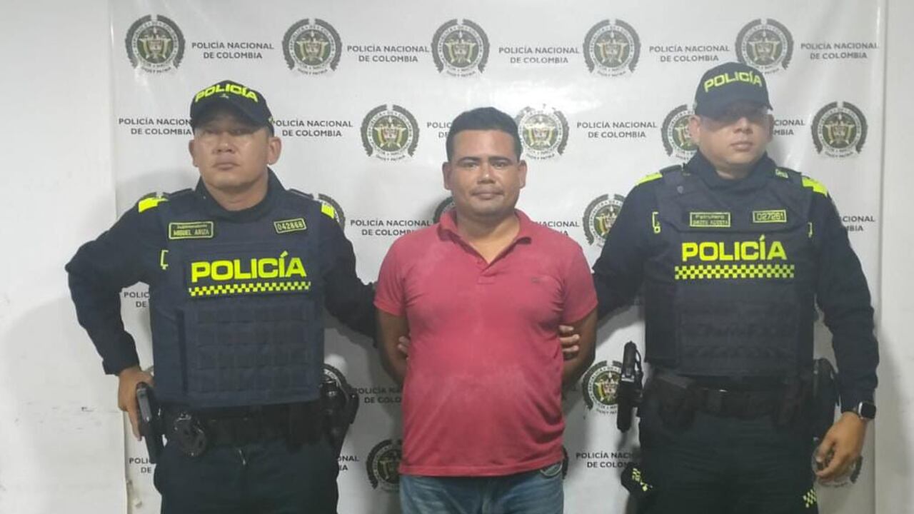 Víctor Granados, capturado por el robo del siglo en Barranquilla.