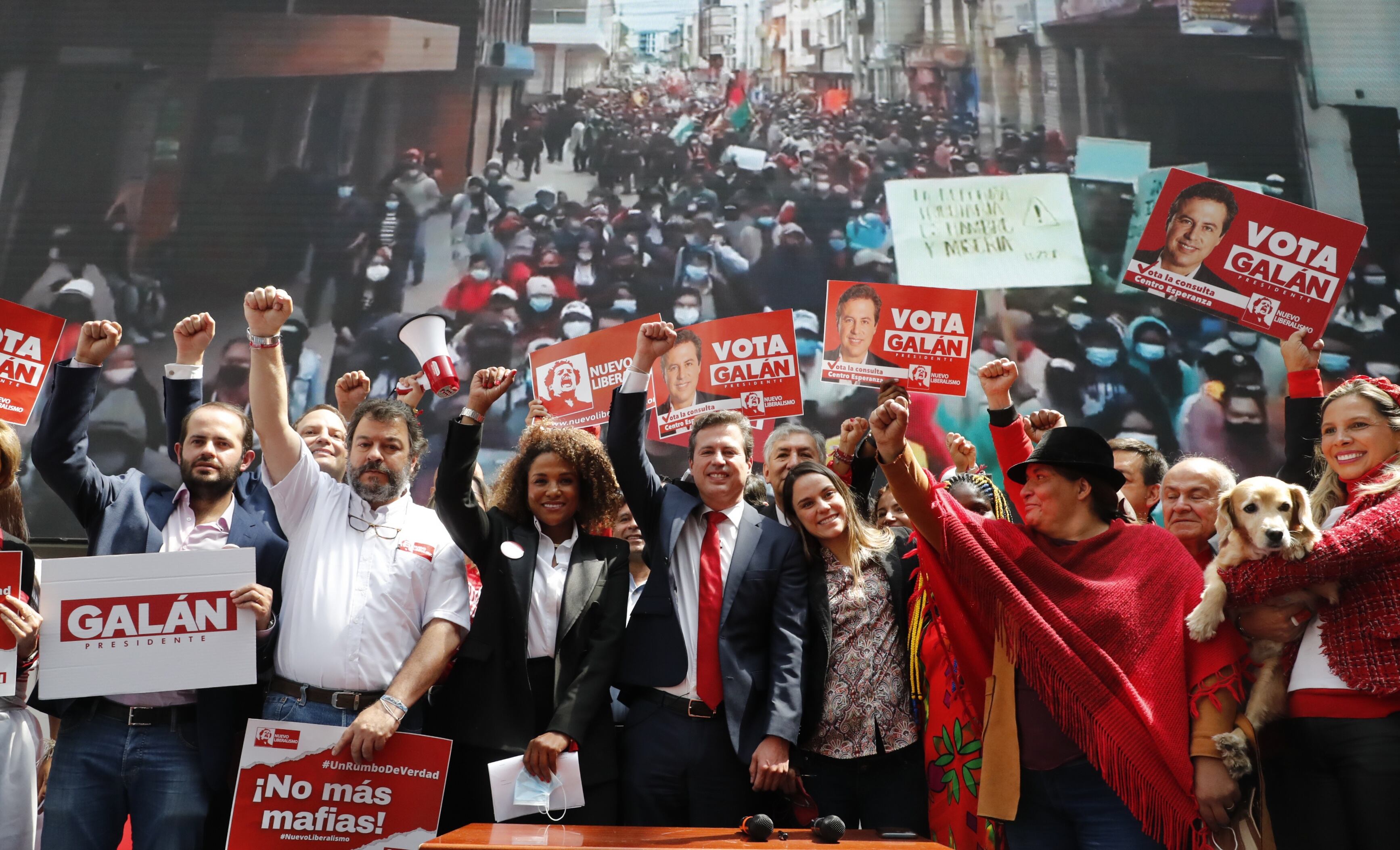 Juan Manuel Galan Inscripción Candidatura a la Presidencia