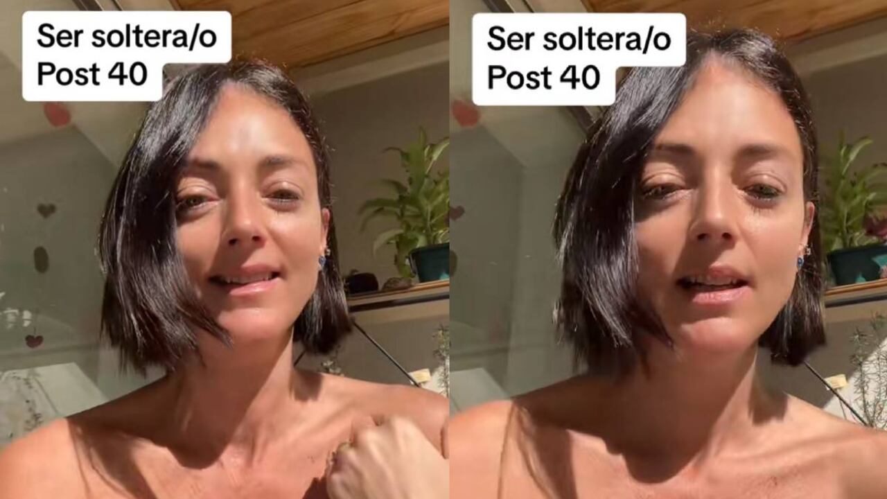 La mujer reflexionó a través de un video publicado en las redes sociales