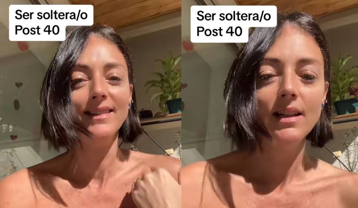 La mujer reflexionó a través de un video publicado en las redes sociales