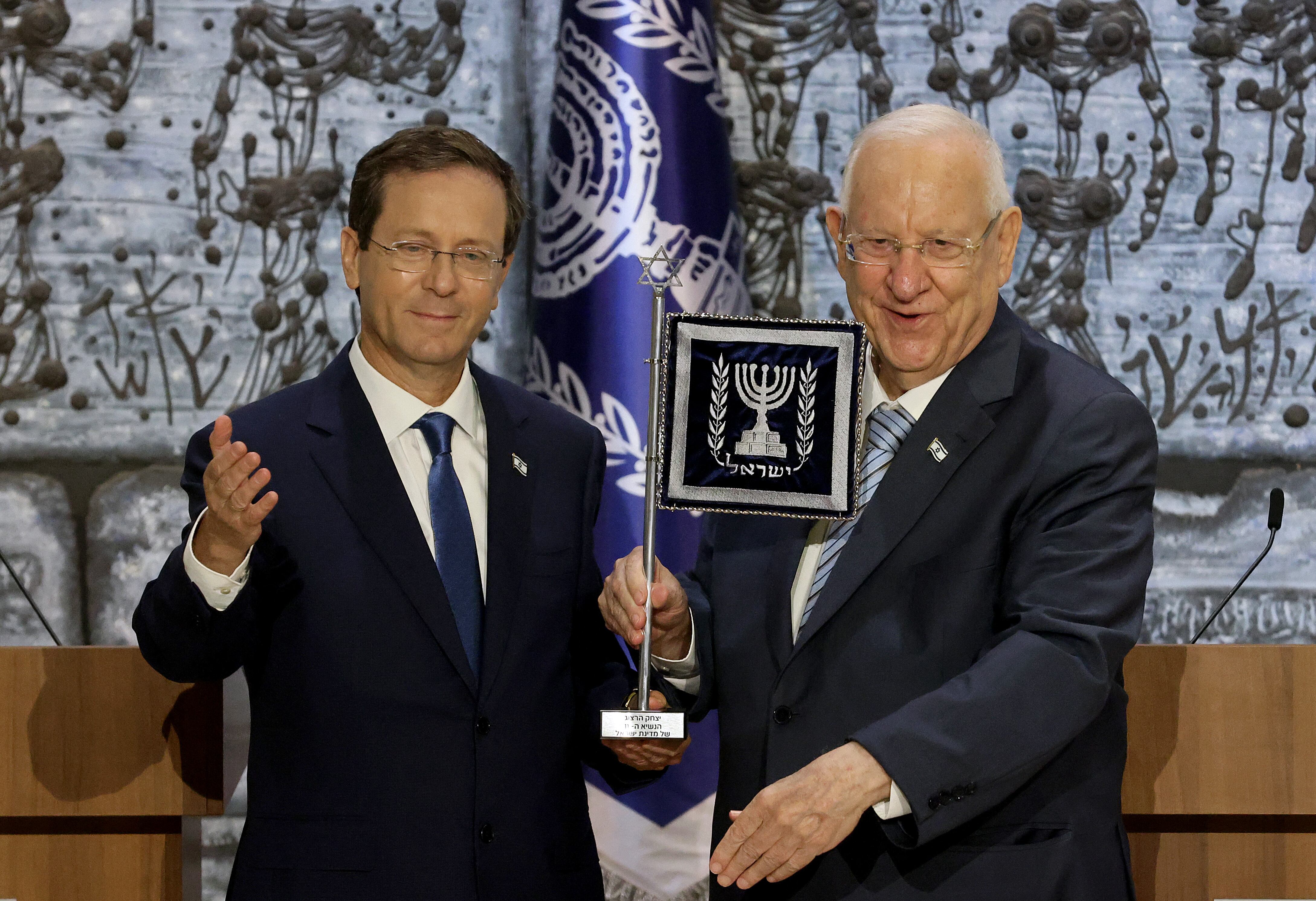Issac Herzog investido presidente de Israël