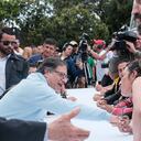 Presidente Gustavo Petro reunido con exhabitantes de calle en la Casa de Nariño