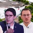 Hugo Ruano, Duvalier Sánchez y exalcalde Felipe Ramírez