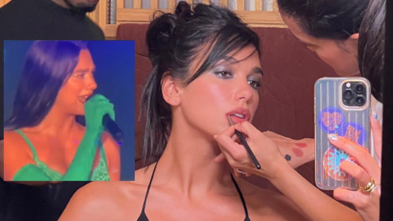 Dua Lipa habló en español en Bogotá - Foto tomada de Instagram @dualipa - Captura de pantalla
