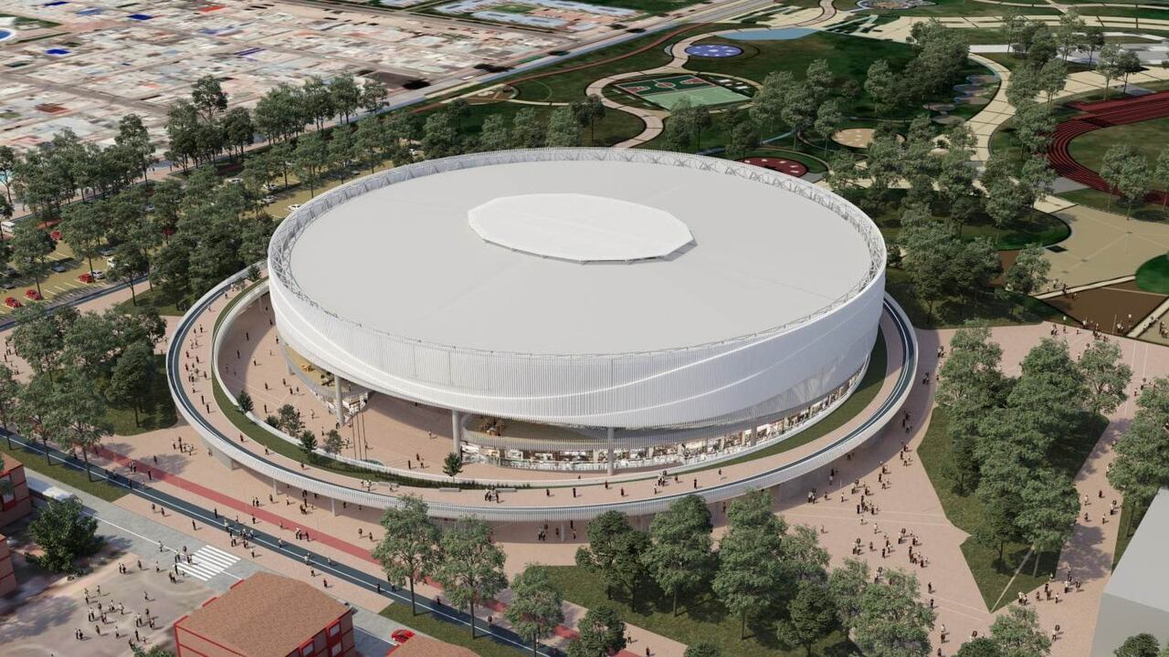 El velódromo será apto para la práctica del ciclismo de pista, será cubierto y cerrado, con espacios de apoyo para competición, zonas administrativas y técnicas