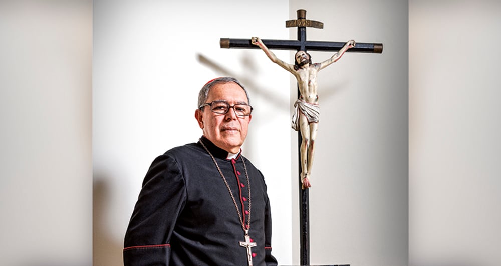 "Fue una cita al final de la jornada del lunes 9 de junio", dijo el cardenal sobre la reunión. 