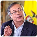 Gustavo Petro y Álvaro Uribe.