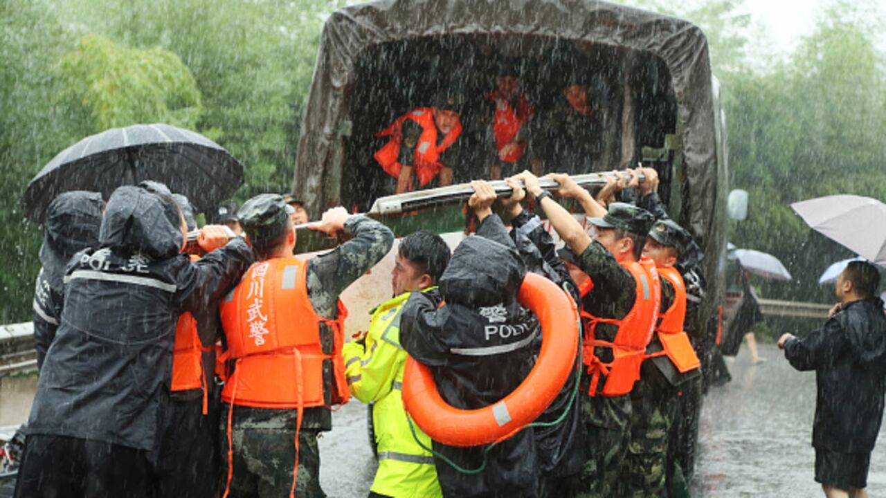 Las lluvias torrenciales han ocasionado inundaciones y deslizamientos en la provincia china de Sichuan. (Imagen de referencia).