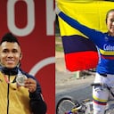 Luis Javier Mosquera y Mariana Pajón