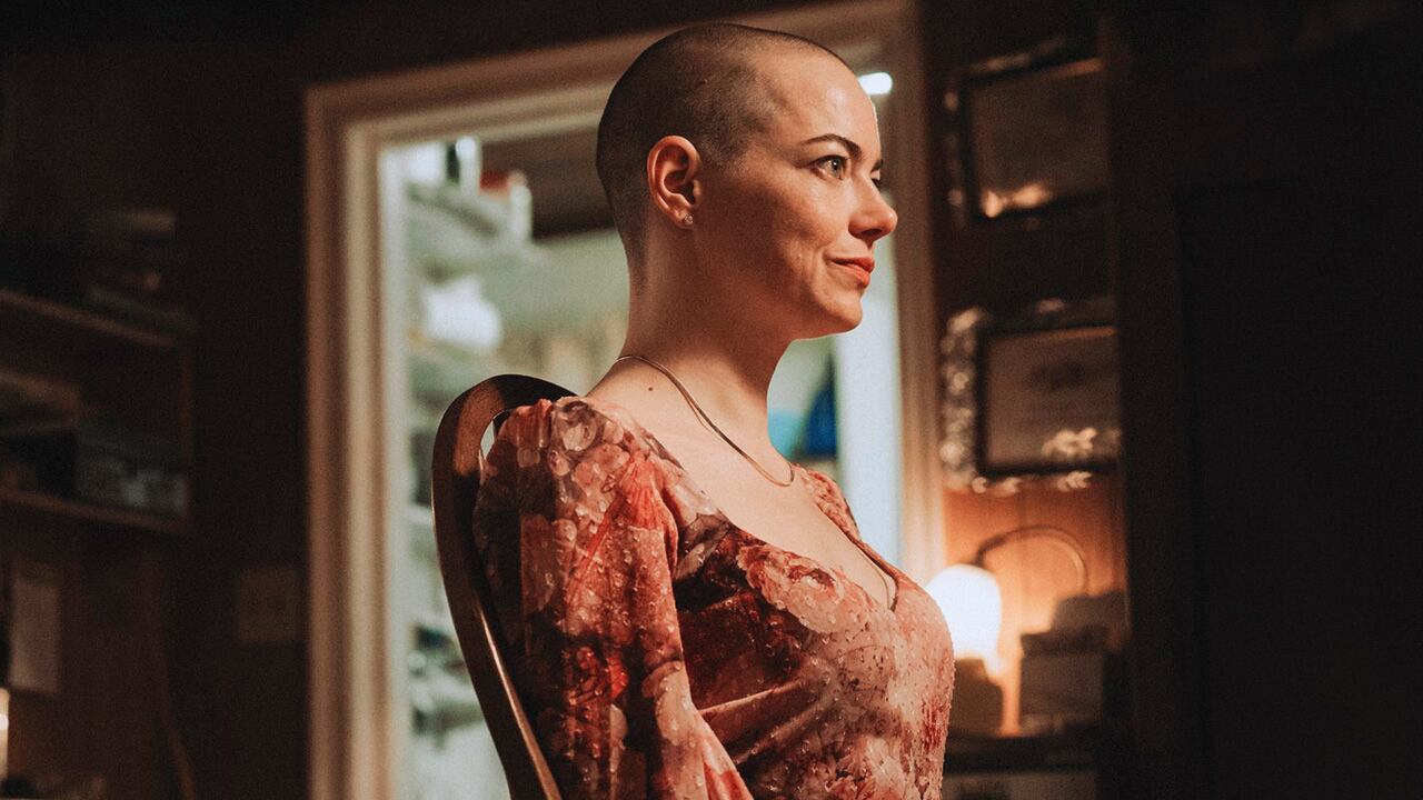 Emma Stone en 'Bugonia'.