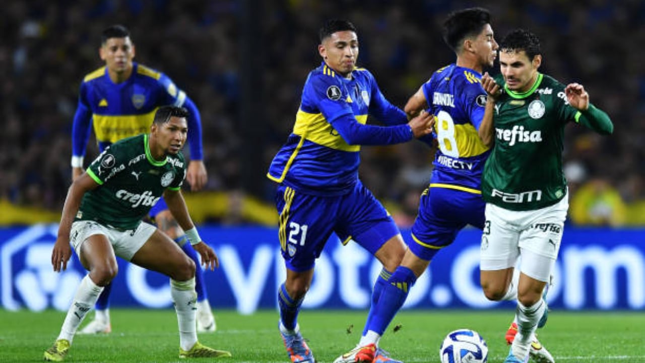 Boca Juniors vs. Palmeiras - Semifinales Copa Libertadores 2023.