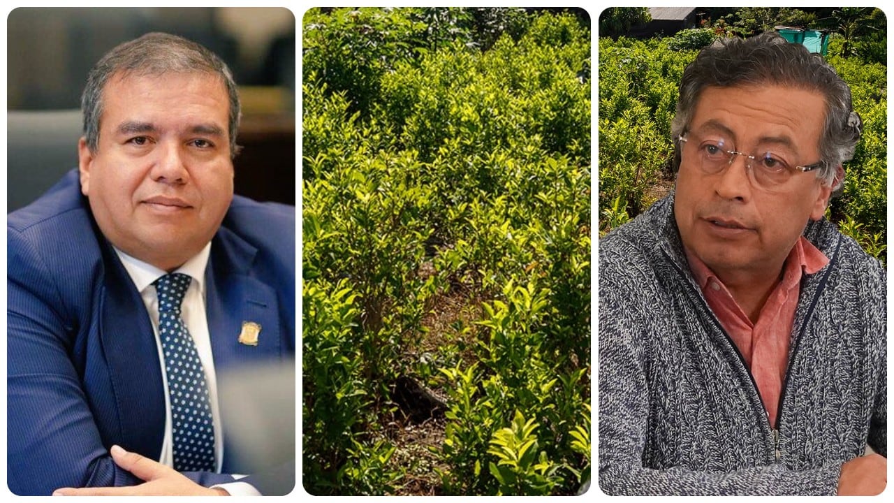 Óscar Campo y Gustavo Petro.