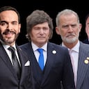 Abelardo De La Espriella. Javier Milei, rey de España, Daniel Noboa y José Antonio Kast