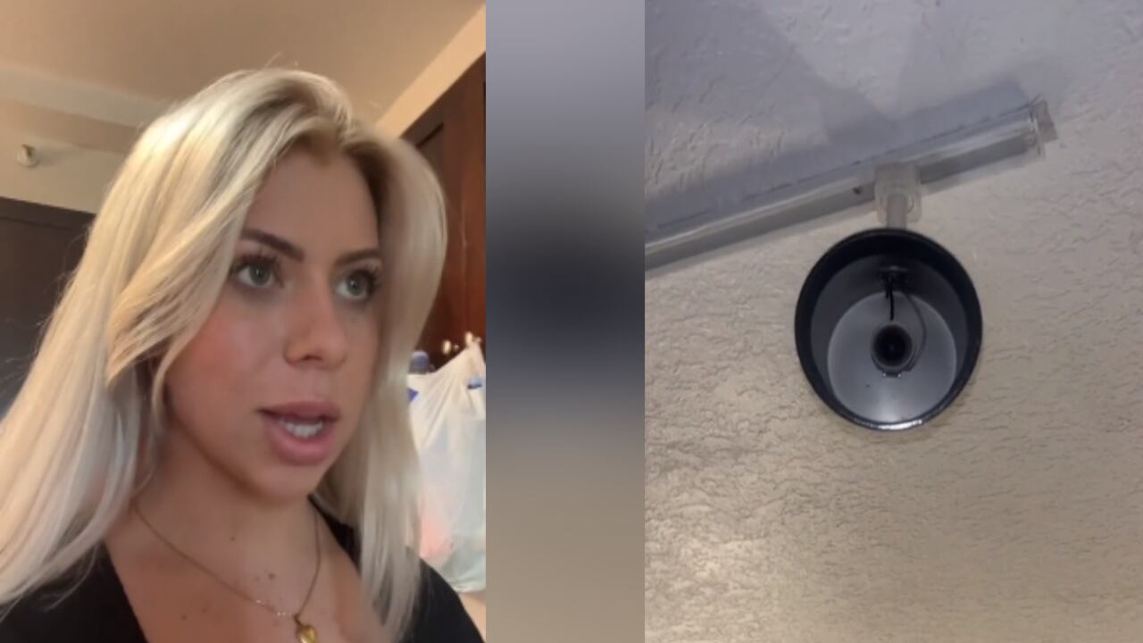 La mujer manifestó su indignación, e incluso la cambiaron de alojamiento.