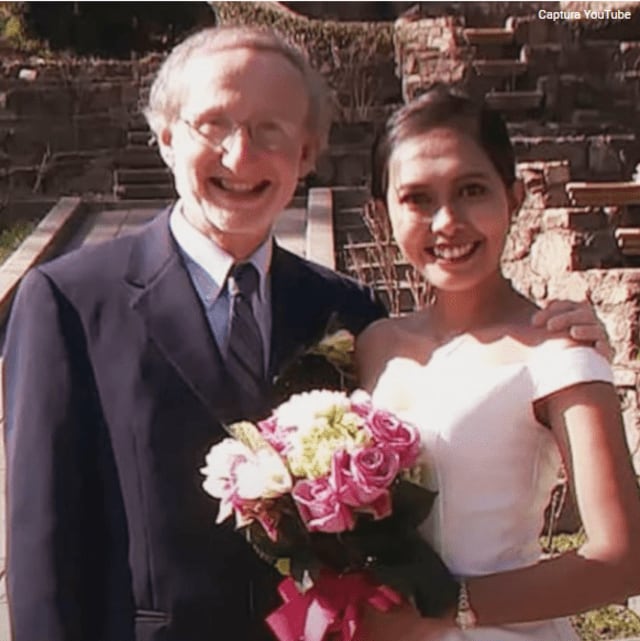 David y Jackie, la pareja cuya diferencia de edad es de 42 años y le está dando la vuelta al mundo.