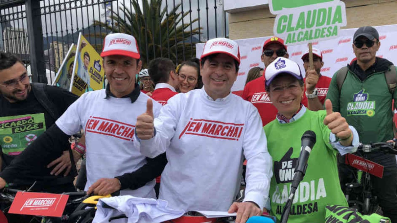 Juan Fernando Cristo y Guillermo Rivera adhieren a la campaña de Claudia López