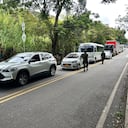 La vía Panamericana fue habilitada nuevamente tras las labores de seguridad adelantadas por el Ejército en el sector de La Depresión, donde explotó un carro bomba contra el peaje.