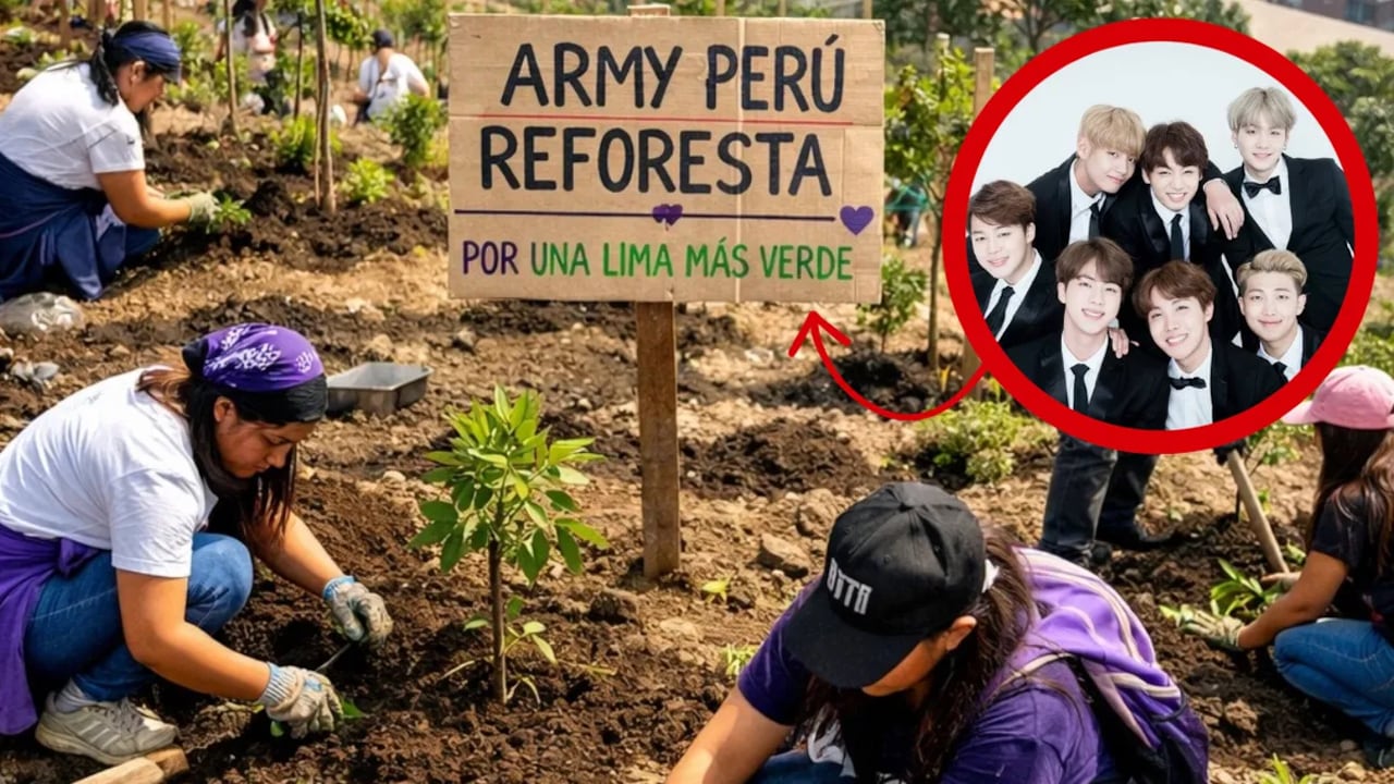 Así se prepara el fandom de BTS para el histórico concierto en Perú.